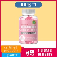 Big savings 60 Capsules Glutathione Gummies Skin Brightening Gummy Bear Skin Whitening Vitamin Gummy