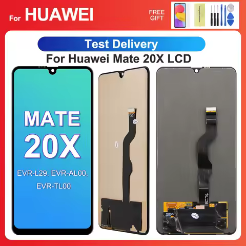 For HUAWEI Mate 20X 7.2''For Mate 20 X EVR-L29 AL00 TL00 LCD Display Touch Screen Digitizer Assembly