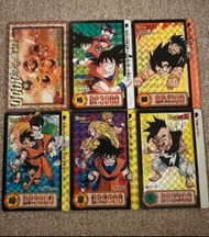 龍珠本彈25    龍珠閃卡【奇跡之玉】1000號紀念   龍珠閃咭dragonball  雙面閃全套（日版1995年初版)