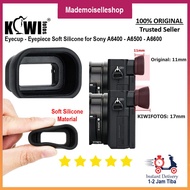Kiwiphotos KE-EP17 - Soft Silicone LONG Eyecup compatible for sony A6400 - A6500 - A6600