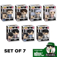 Funko POP! Rocks: BTS Proof - Set of 7 With Boss Protector