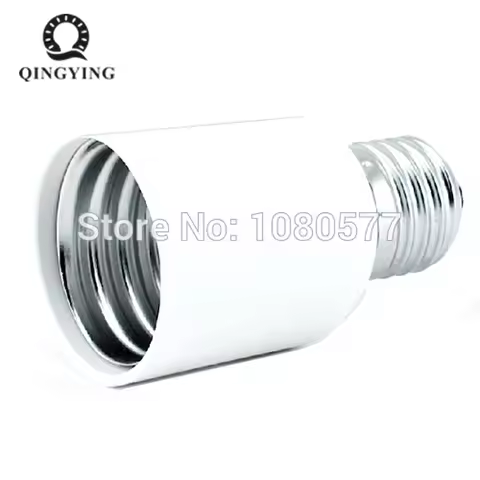 2pcs E27 to E40 Lamp Holder Converter E27-E40 Led Lamp Bulb Base Conversion Socket Light Adapter Lig