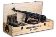 【阿爾斯工坊】SRC MP40 SR-40 全自動豪華版 CO2鋼製沖壓槍身衝鋒槍德國二戰-SRCCOB640TML