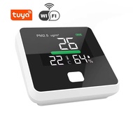 พร้อมส่ง !! Tuya Wifi เครื่องวัดฝุ่น PM2.5 Dienmern รุ่น DM103B-Wifi เชื่อมต่อ Wifi วัดผล 3in1 หน้าจ