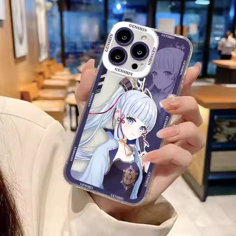 Genshin Impact Xiao Rail Yinyue Cover Clear Phone Case For Xiaomi Redmi Note 15 14 13 12 11 11T 11S