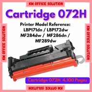 Compatible Toner Canon  CRG072 072H LBP171dn LBP172dw LBP171 LBP172 MF284dw MF284 MF286dn MF289dw
