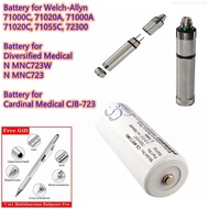 Medical Battery 3.6V/750mAh 78904587 for Welch-Allyn 71000C,71020A,71000A,71020C,71055C,72300