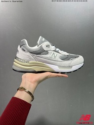 นิวบาลานซ์ New Balance 992 Retro Classic Comfortable And Versatile Sneakers NB รองเท้าผ้าใบผู้ชาย รอ