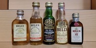 ［Bell's］威士忌酒辦5支
