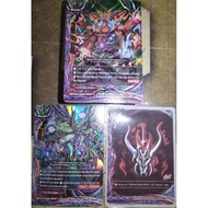 Buddyfight English Evil Deity Dragon Deck 52 pcs include Printer Flag and Foil Buddy