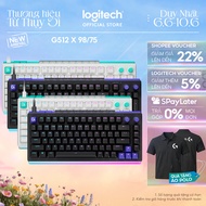 Logitech G512 X 75 Mechanical Gaming Keyboard | 98 DUAL SWAP - Analog TMR, custom frequency 0,1-4,0m