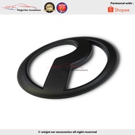 Perodua Front & Rear Logo Emblem Flat Black Perodua Viva Aruz Myvi Lagi Best Icon Alza Bezza Axia