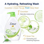DOVE Go Fresh Fresh Touch Shower Gel 1L