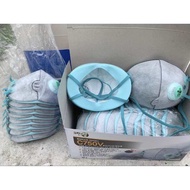 combo 10 khâu trang c750v phòng độc