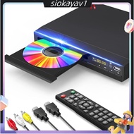 DVD Recorder Player with Remote Control for TV, HD 1080p Upscaling Up-Scaling, -AV-Coaxial Output, U
