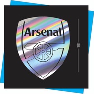 Arsenal car motorbike cutting sticker