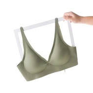 Suji invisible bra Traceless Jelly Strip japanese Soft Support Laser Cut Push Up Seamless Bra