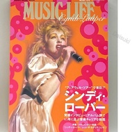 Music Life Cyndi Lauper Magazine Book
