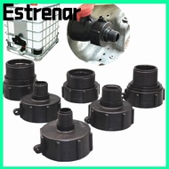 ESTRENAR IBC Ton Barrel Connector, Plastic IBC IBC Tank Adapter,  Accessories Fitting Fine Thread Ho