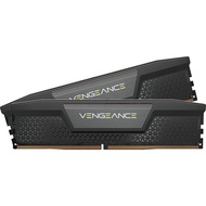 CORSAIR DDR5-6000MHz Desktop PC Memory VENGEANCE DDR5 Series Intel XMP Memory Kit 96GB Black [2 x 48
