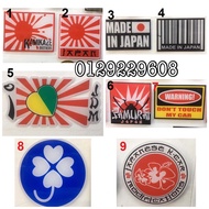 Sticker Stiker JDM Japan Bunga Sakura cermin kereta Perodua Mira Kancil Gino Kelisa Kenari Moderno L