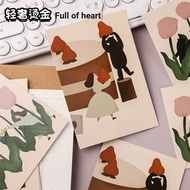 Happy birthday happy birthday happy birthday Card Flower Children's Gift Small Blessing birthday Gre