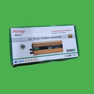 Matsugi 2000 Watt Power Inverter