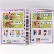 【現貨】牛津自然拼讀教材語音世界Oxford phonics world新版點讀版1-5級120頁閃卡卡片，支持小達人點讀筆