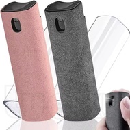 [HOT] 2 In 1 Multifunctional Portable Mobile Phone Screen Cleaner Spray Bottle/Microfiber Cloth Tabl