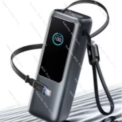Power bank Anke A1695 165W high power mobile power fast charging with telescopic cable