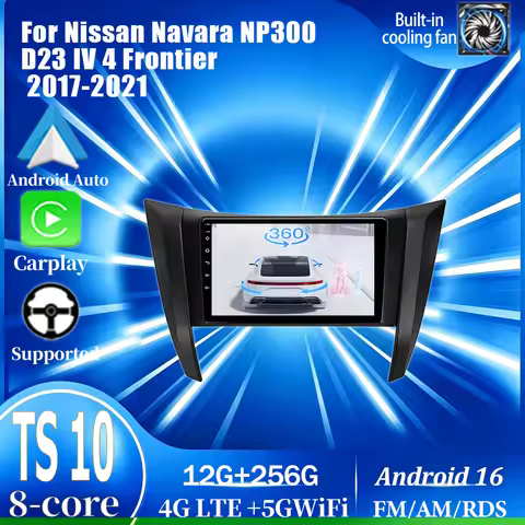 Android 16 For Nissan Navara Np300 D23 Iv 4 Frontier 2017-2021 Car Radio Carplay Multimedia Video Pl