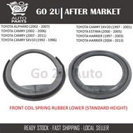 FRONT COIL SPRING RUBBER LOWER (STANDARD HEIGHT) -48158-06040 TOYOTA ALPHARD,CAMRY,CAMRY SXV10/SXV20