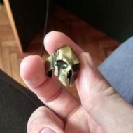 Cincin Spartan Pria / Cincin Pria Spartan / Cincin Topeng Tengkorak Pria - Cincin Cowok Topeng Helm 