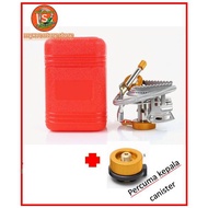 Windproof electronic ignition camping stove