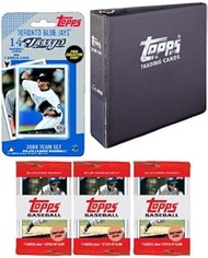 Toronto Blue Jays 2009 Topps MLB Team Set with 3 Ring Binder and 3 Topps Packs