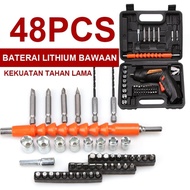 BOR48 - Mesin Bor Baterai Portable Multifungsi Tangan Drill Battery 48