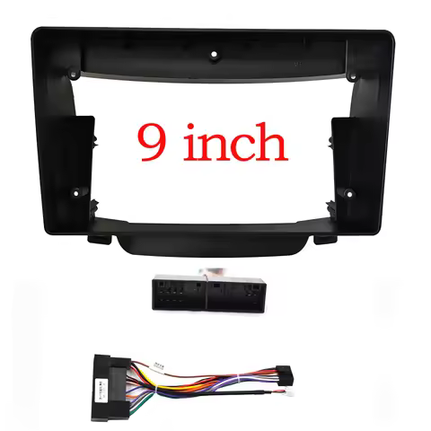 2 Din Car Anroid Radio Player Frame Audio Dash Kits Facia Panel 9 inch For HYUNDAI i-30 i30 2011-201