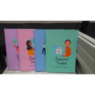 MINI NOTEBOOK PASSWORD TRACKER