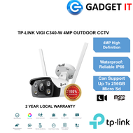 TP-LINK VIGI C340-W 4MP OUTDOOR CCTV FULL COLOR WIRELESS BULLET WIFI NETWORK SECURITY CAMERA (CMR-TP