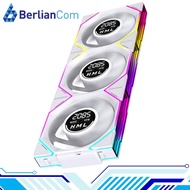 JUNGLE LEOPARD INTERSTELLAR V4 DIGITAL ARGB WHITE Infinity Infinite Mirror 120mm PWM BLOCK UNI Fan T