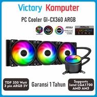 Pccooler GI-CX360 ARGB AIO Liquid CPU Cooler 360mm (Intel/AMD)