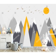 Kids Wall Wallpaper - 3D Children's Wallpaper - Children's Wall Wallpaper - 3D Wallbaby - 3D Wallpap