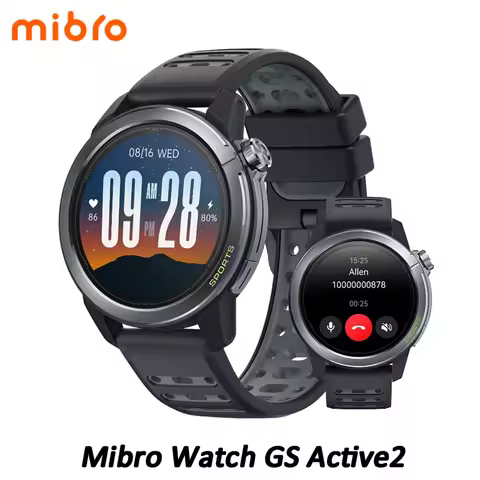 Mibro Watch GS Active2 39g Ultra-Light 150+ Sport Modes GPS AMOLED HD Screen 5ATM Waterproof Fashion