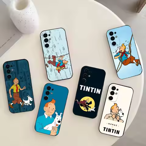 Dog The A-Adventures of T-Tintin Phone Case For Samsung S25,S24,S21,S22,S23,S30,Ultra,S20,Plus,Fe,No