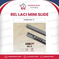 Huben Mini Slide Drawer Rail Furniture Drawer Rail/