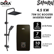 DEKA INSTANT WATER HEATER DC PUMP 4.5KW WITH RAIN SHOWER AQUAS 88 TRS