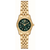 Michael Kors Women's Lexington (26mm) Green Dial  Gold-Tone Stainless Steel MK4842 As the Picture On
