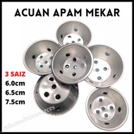 Acuan Apam Mekar Acuan Apam Berlubang Acuan Bolu Kukus Acuan Apam Kukus Acuan Kukus Bunga Ros Acuan Apam Berlubang