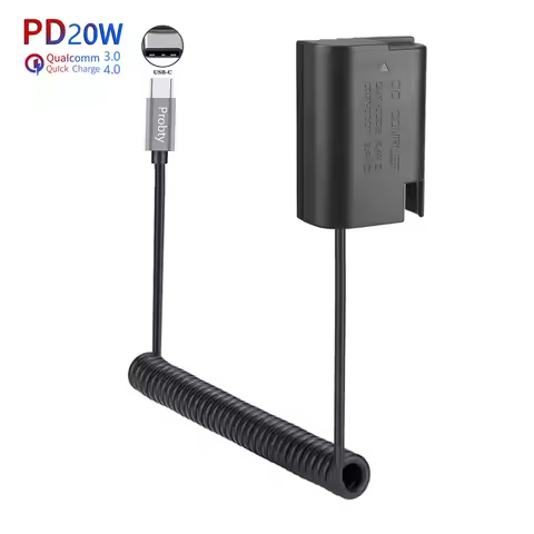 DMW-BLK22 Dummy Battery PD 20W Power Adapter DMW-DCC17 Dummy Battery for Panasonic Lumix S5 S5K S5GK