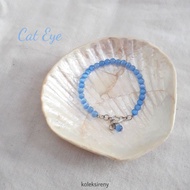 Cat Eye - Non Cutting Gemstone Bracelet